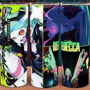 Cyberpunk Edgerunners Rebecca Tumbler 20oz